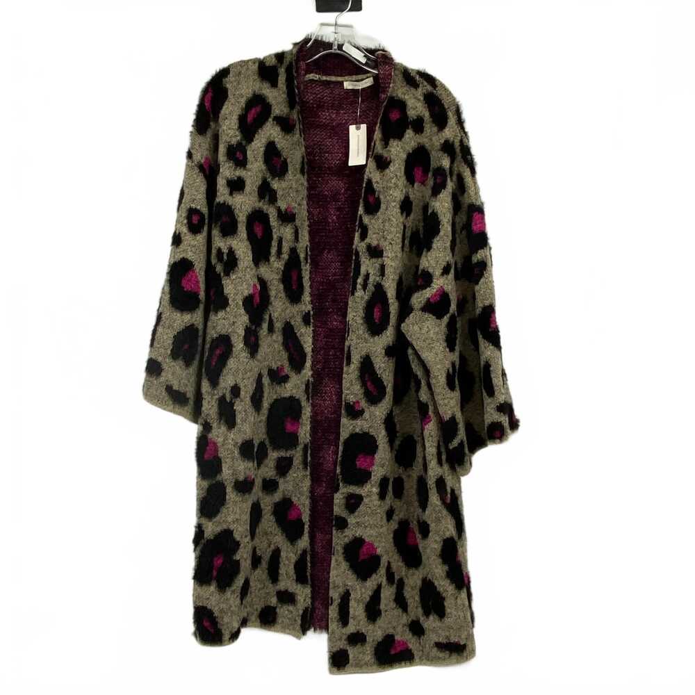 Do everything in love Beige Pink Sweater Animal Print